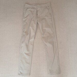 Khaki Lululemon ABC Pant Slim